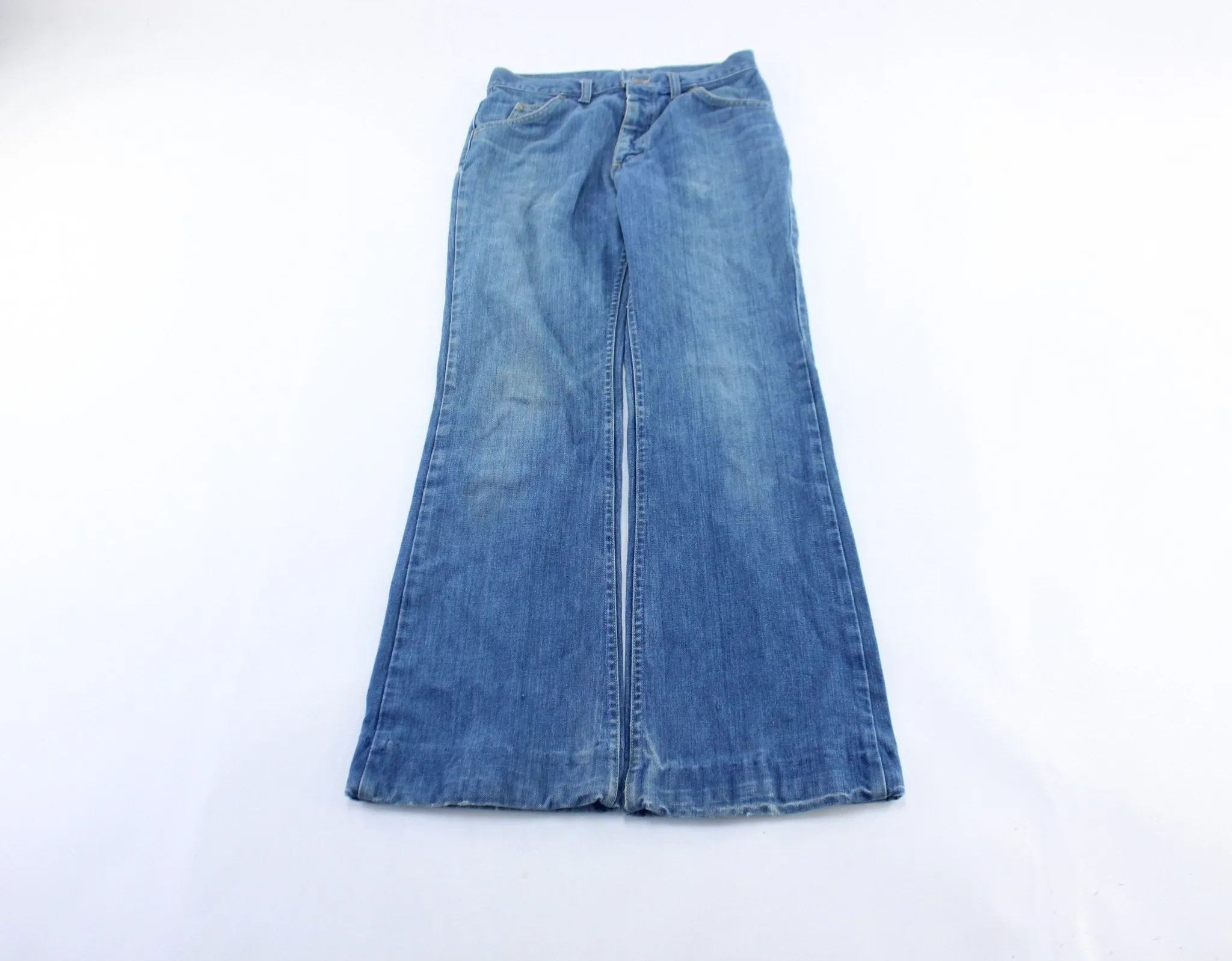 70's Lee Riders Embroidered Ohio Denim Jeans