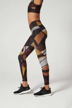 Sure! Heres an optimized title for the product with additional descriptive modifiers:

Aria High-Waisted Back Pocket Leggings - Totem Pattern, Moisture-Wicking, and Four-Way Stretch Fabric