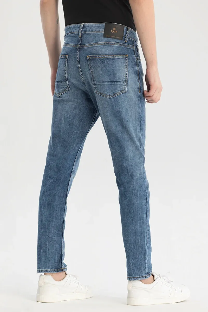 Stylish Slim Fit Royal Blue Jeans for a Trendy Look