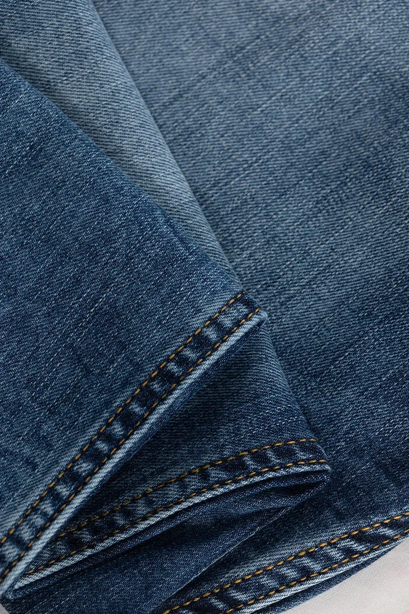 Stylish Slim Fit Royal Blue Jeans for a Trendy Look
