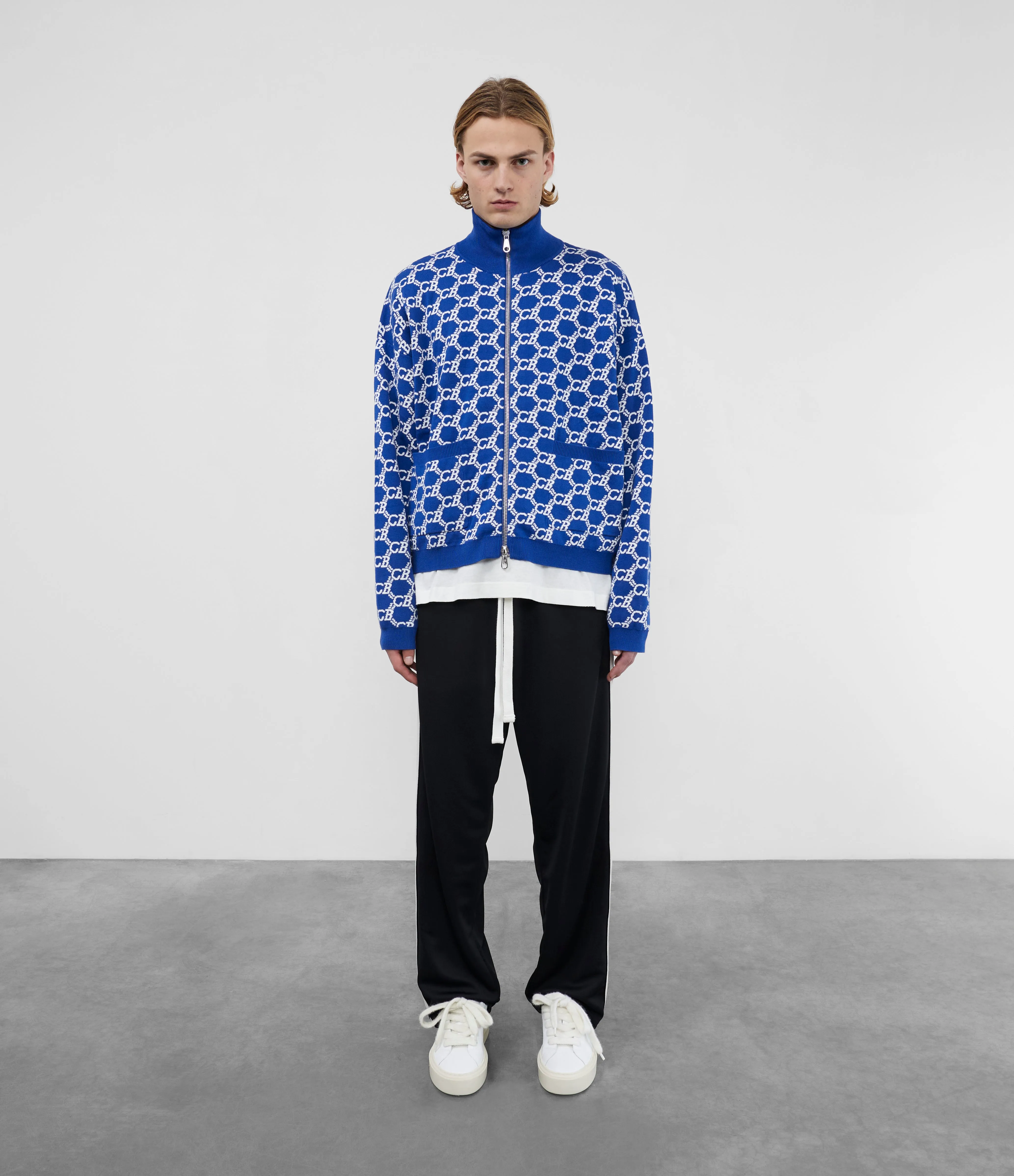 Classic Monogram-Print Track Jacket
