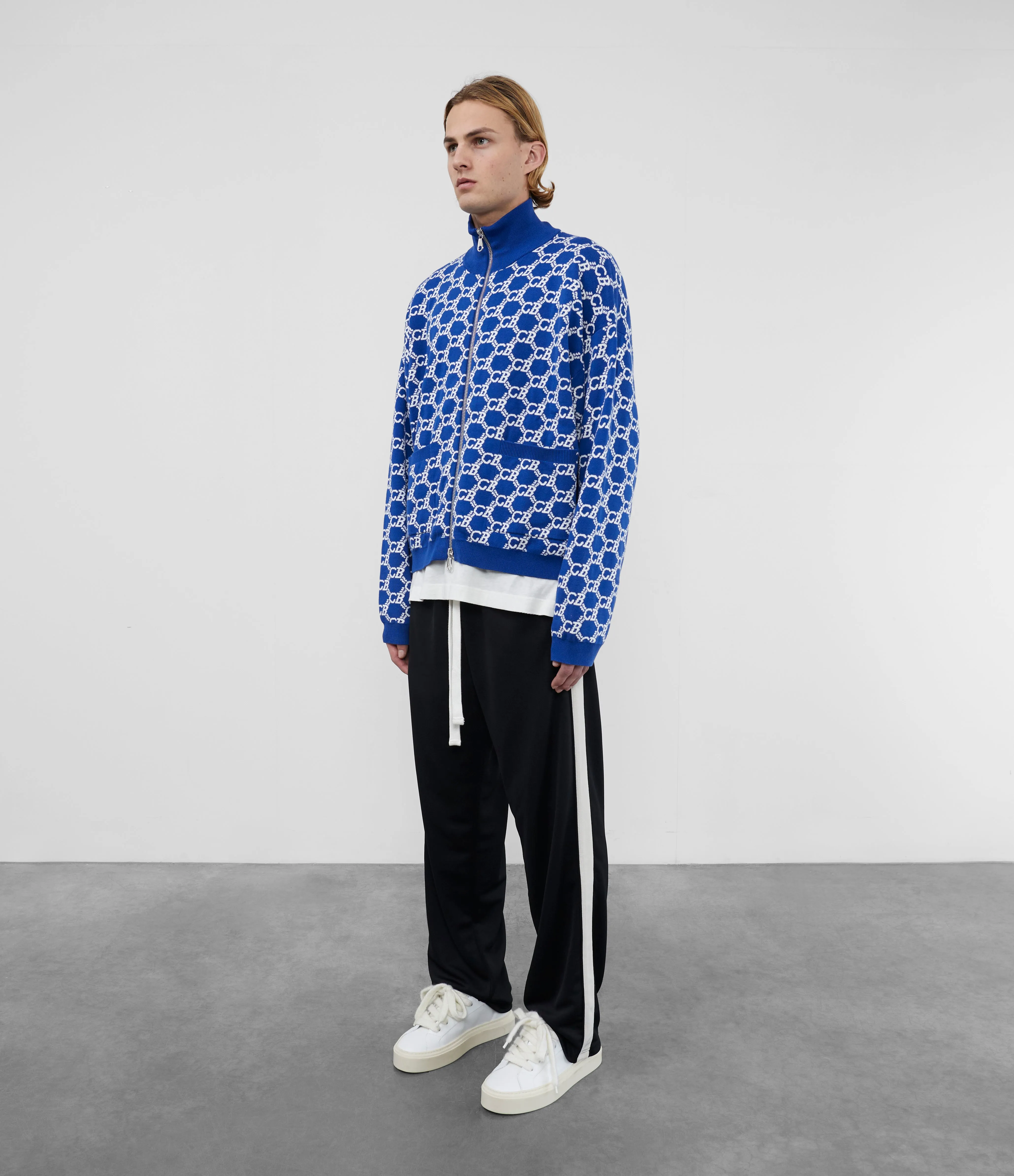 Classic Monogram-Print Track Jacket
