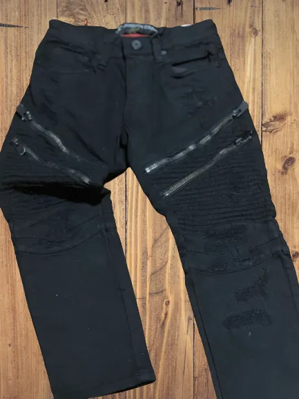 Kids Biker Jeans