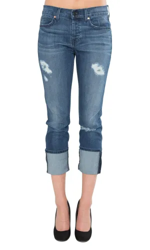 Level 99 Morgan Slouchy Straight Denim - Water Front