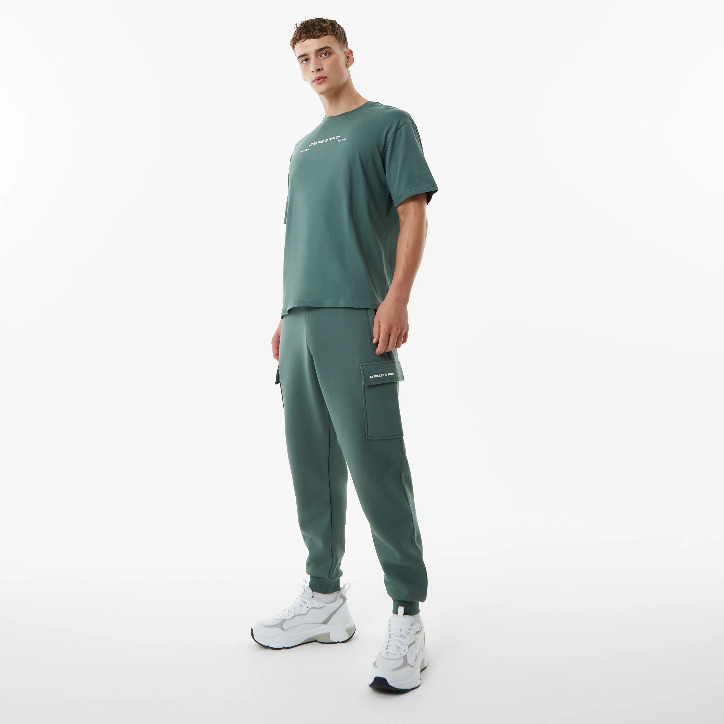 Mens Lightweight Cargo Track Pants - Versatile Activewear with Multiple Pockets for Comfort and Mobility
