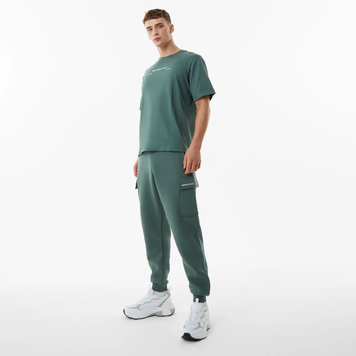 Mens Lightweight Cargo Track Pants - Versatile Activewear with Multiple Pockets for Comfort and Mobility