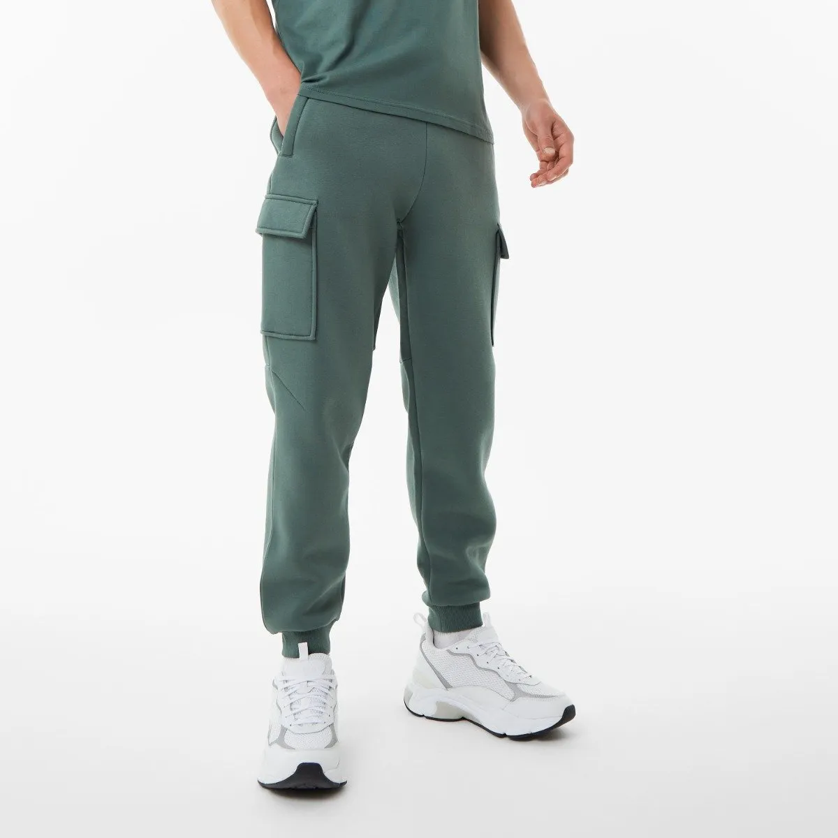 Mens Lightweight Cargo Track Pants - Versatile Activewear with Multiple Pockets for Comfort and Mobility