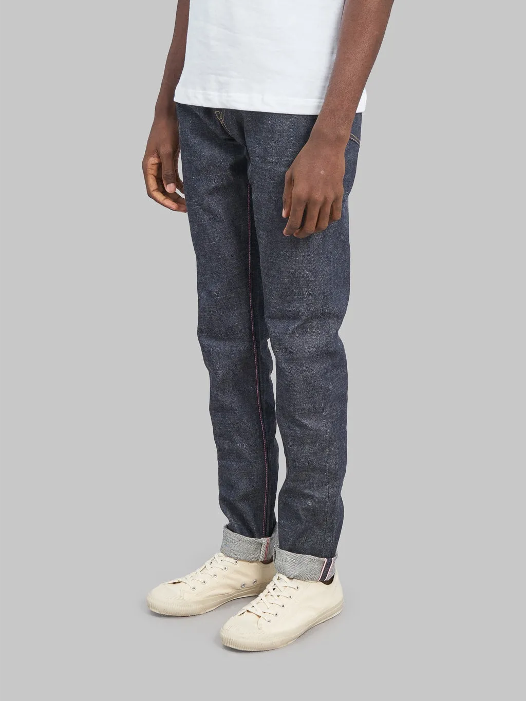Momotaro 14.7oz Legacy Blue High Tapered Jeans - Style 0405-40