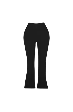 Stylish High-Waist Simple Flare Pants for Women