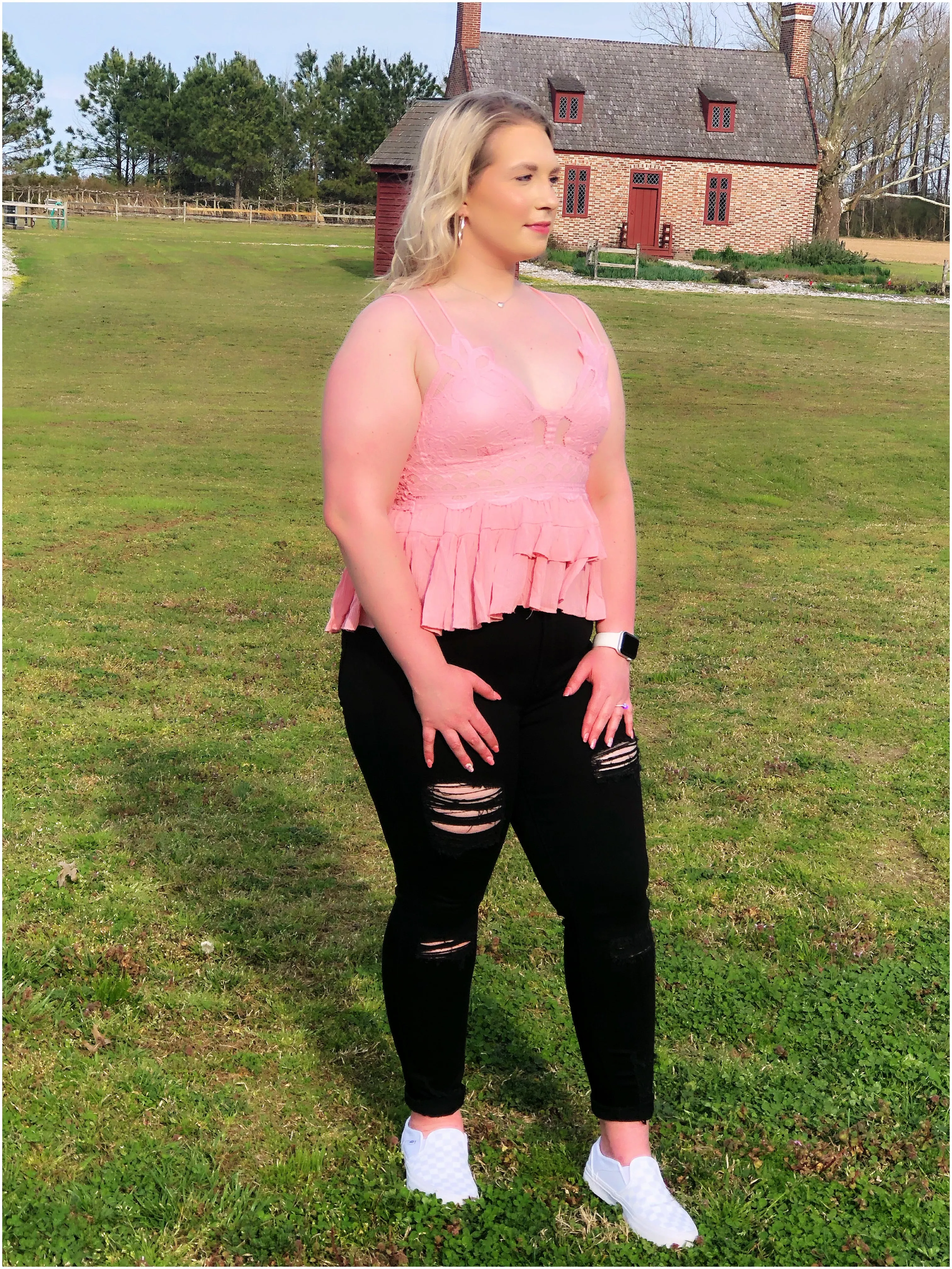 Taylor ~ Destructed Push-Up Skinny Jeans