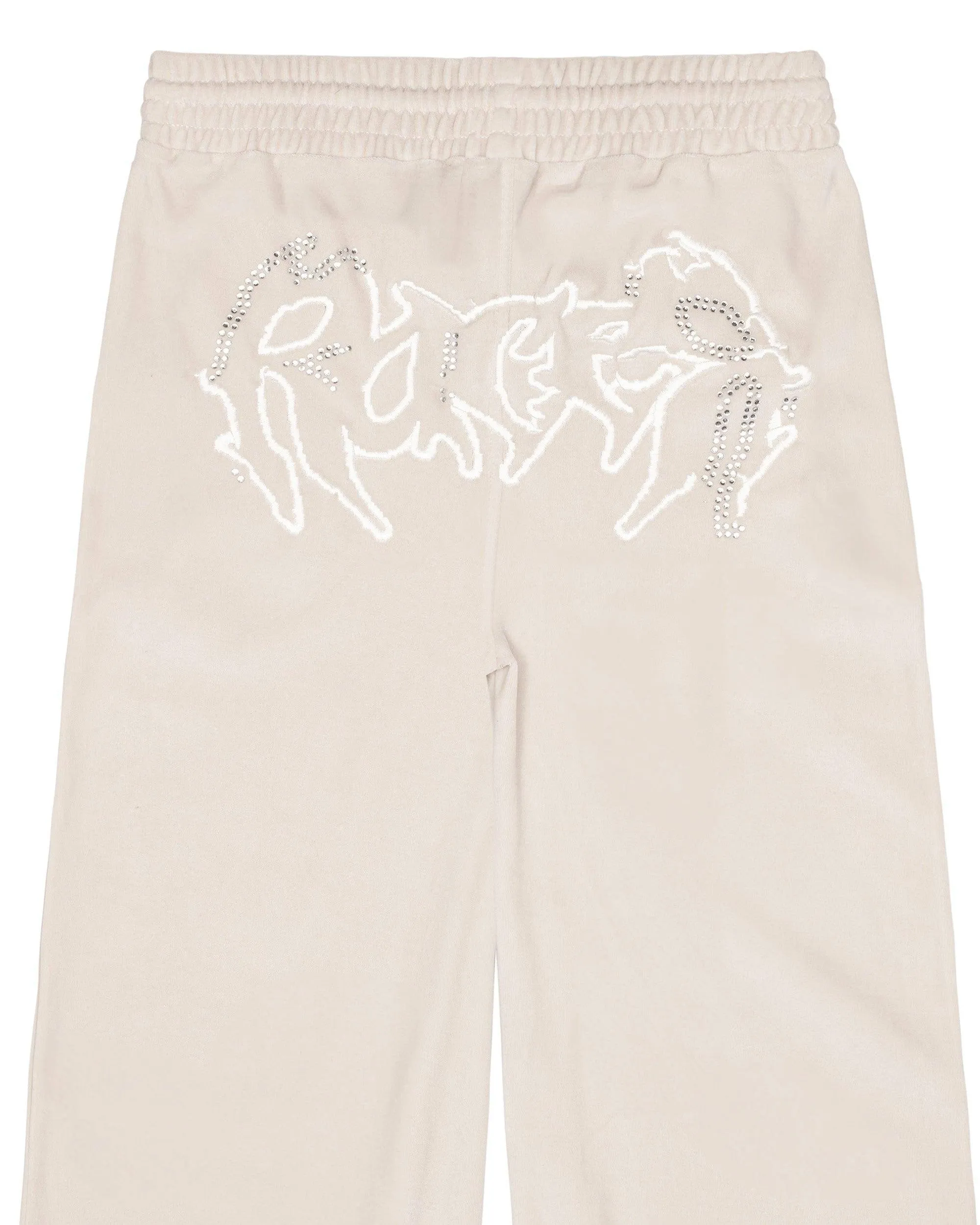 Certainly! To optimize the title of this e-commerce product and make it more appealing and descriptive, you can include modifiers such as the style, fit, material detail, and audience. Here is an optimized product title:

Womens Premium Velour Lounge Pants - Soft, Comfortable, Relaxed Fit Womens Sweatpants

This title includes information about the product type, material, style, and intended audience, which can help attract the right customers and improve searchability.