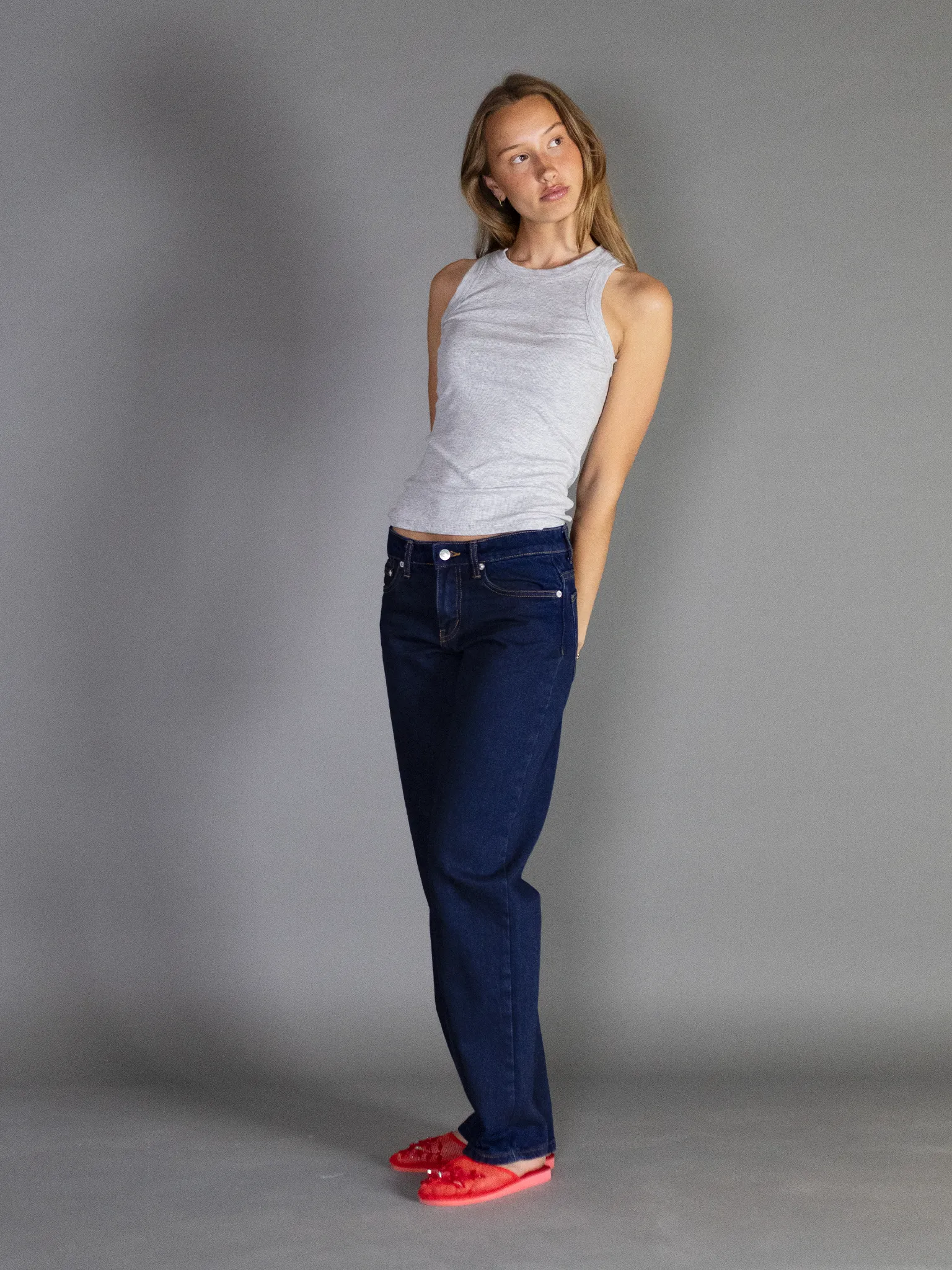 Premium Dark Blue VERA Jeans - High-Quality, Durable Denim